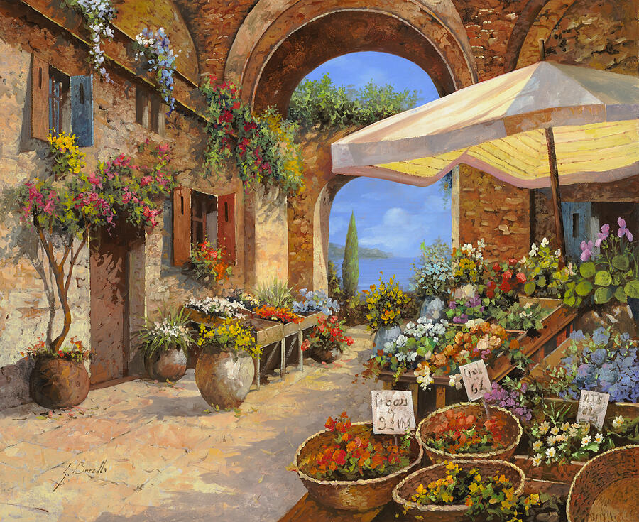 Il Mercato Al Lago by Guido Borelli