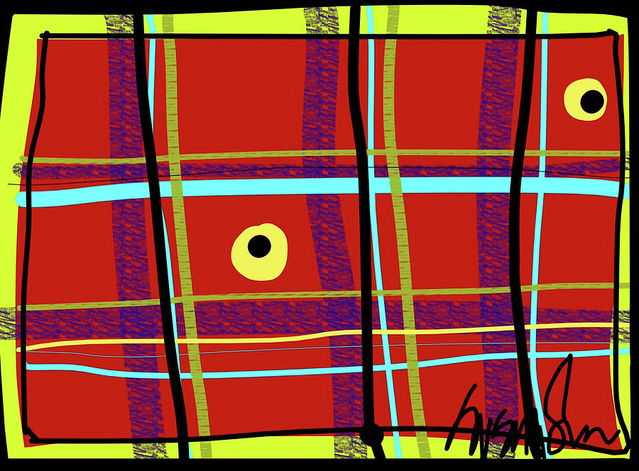 iPlaid in Memoriam of Steve Jobs Digital Art by Susan Fielder