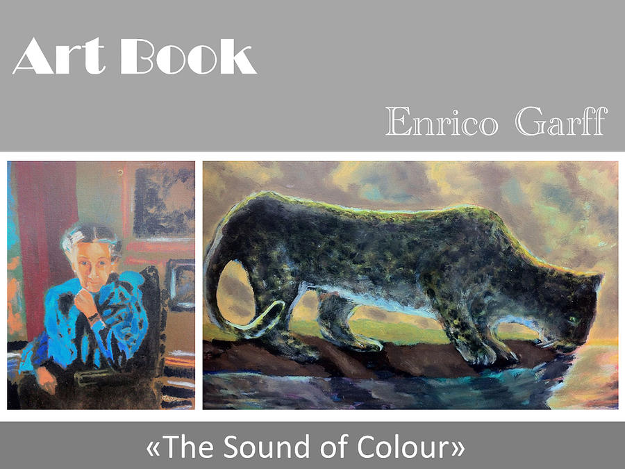 Isa and the leopard Painting by Enrico Garff