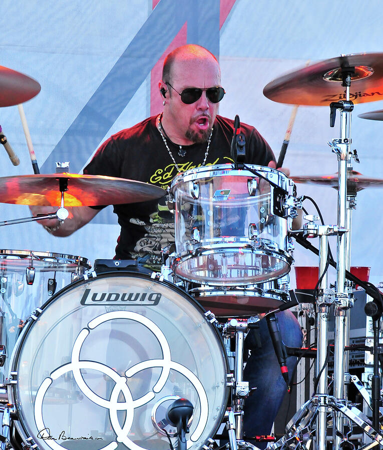 Jason Bonham Photograph by Dan Beauvais