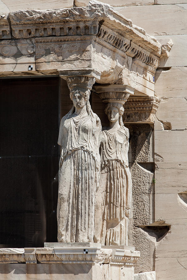 Karyatides Photograph by Al Poullis
