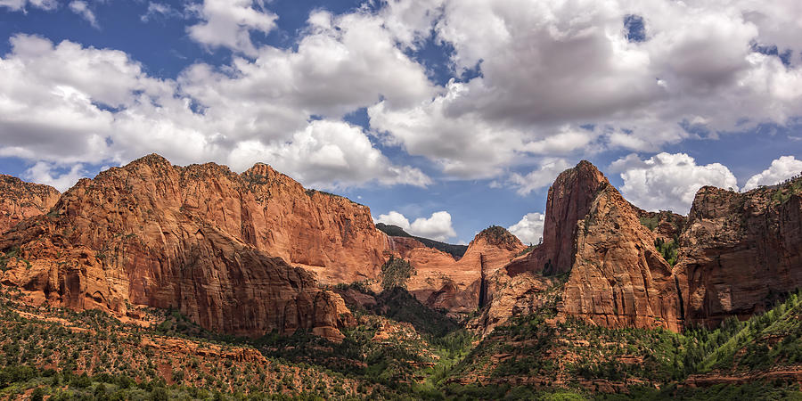Kolob Canyon Zion National Park Photograph by Steve LItalien