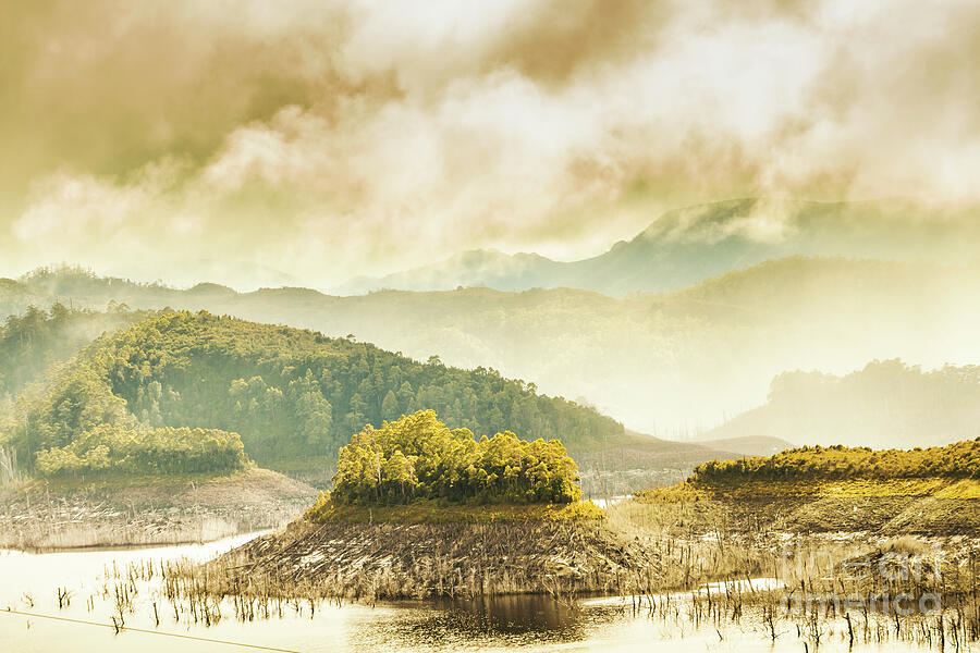 Lake Gordon landscape Photograph by Jorgo Photography