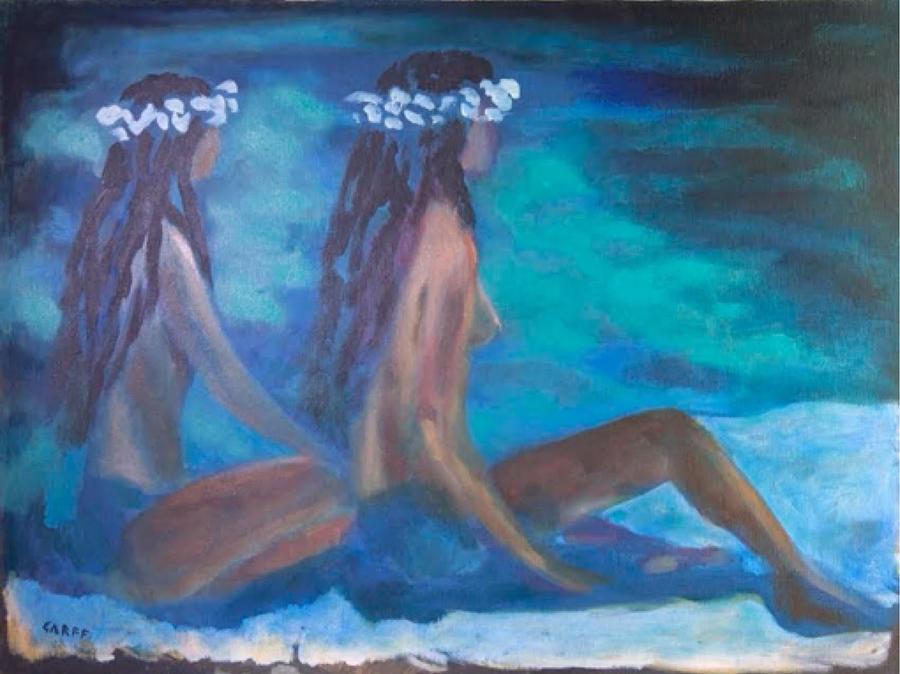Le Hawaiane Painting by Enrico Garff