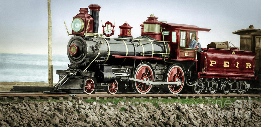 Locomotive Peir #21 Photograph by Franchi Torres