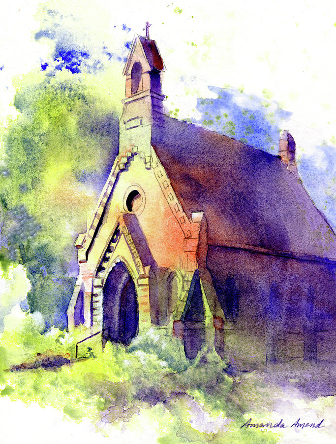 Louisa Howard Chapel Painting by Amanda Amend