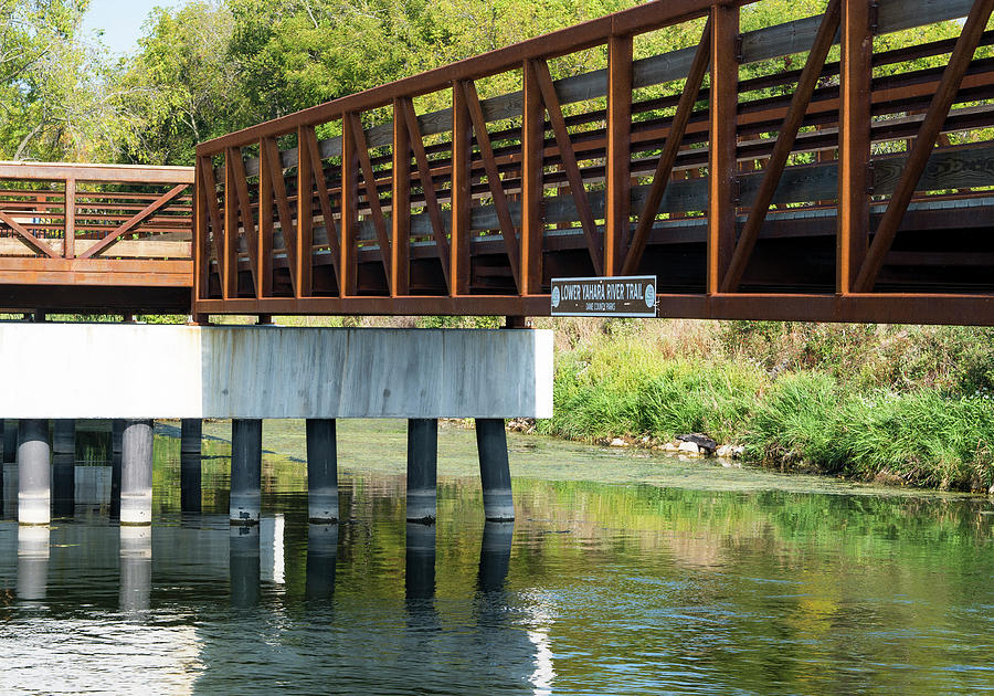 Lower Yahara River Trail 3- Madison - Wisconsin Photograph by Steven Ralser