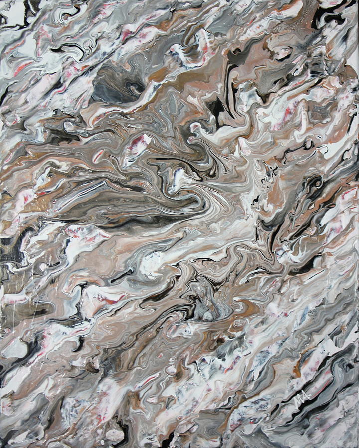 Metalik 2 Painting by Madeleine Arnett