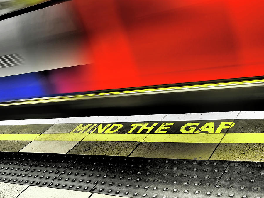 Mind the Gap Photograph by Rona Black
