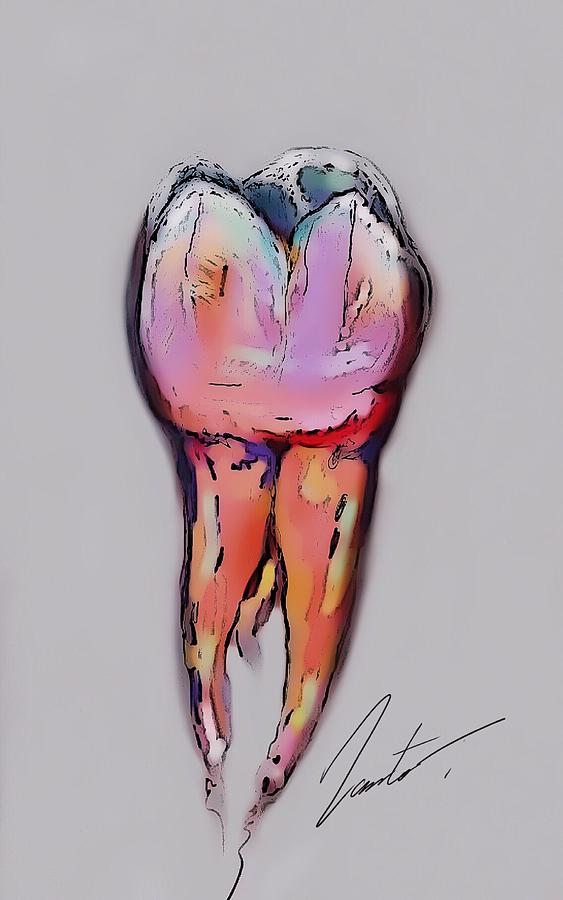 Molar #14 Digital Art by Ianto Thomas