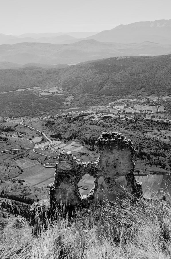 Monochrome landscape from Italy Photograph by AM FineArtPrints
