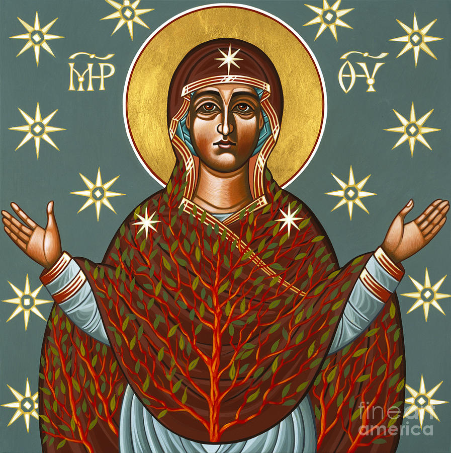 Mt Sinai Theotokos the Burning Bush 131 Painting by William Hart McNichols