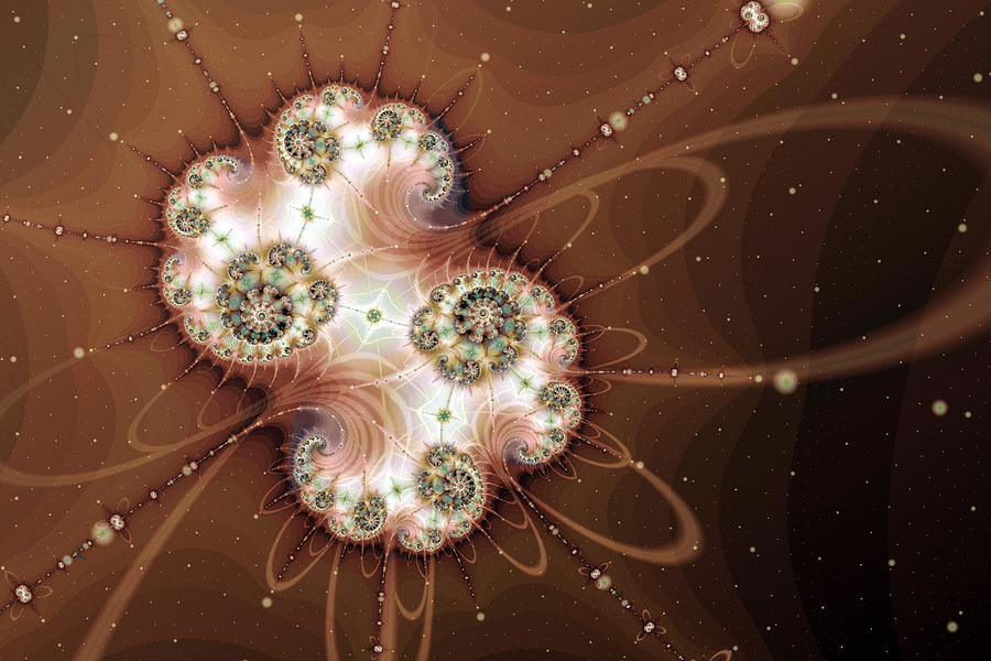 Nano Flotsam Digital Art by David April - Metal Posters