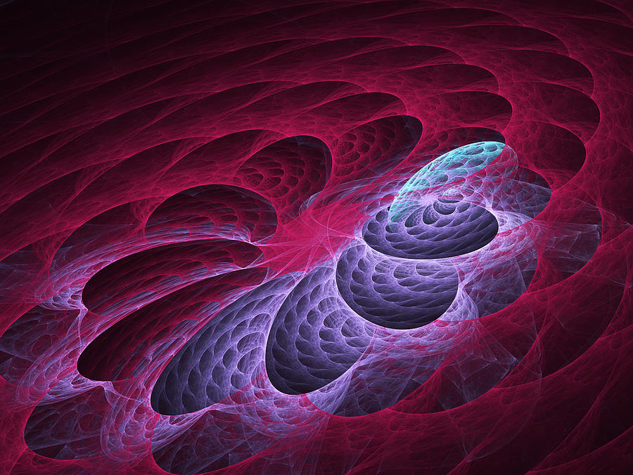 Nestled Digital Art by Vic Eberly