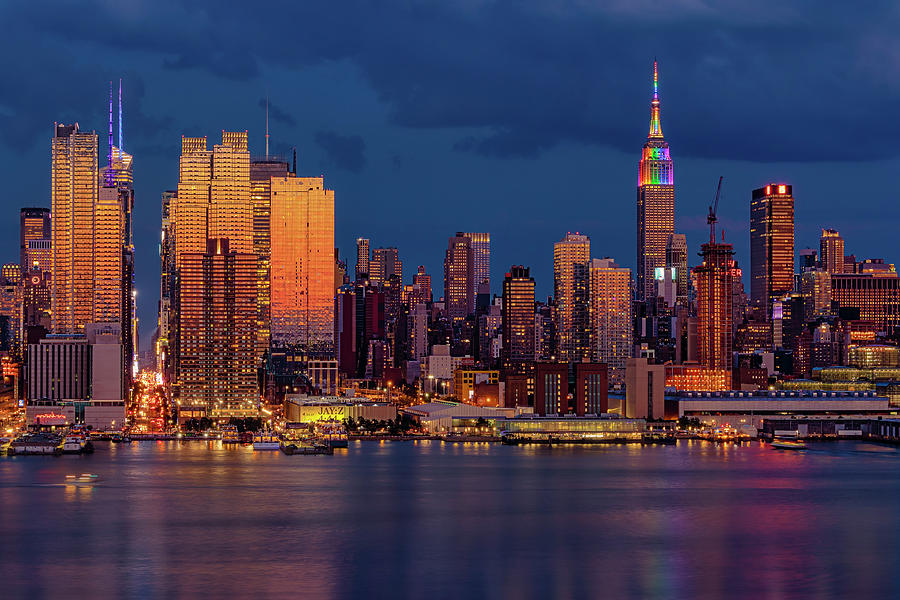New York City Skyline Pride Photograph by Susan Candelario