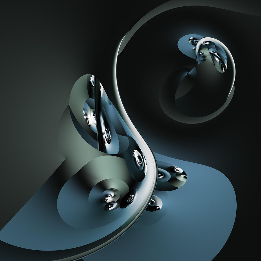 Nocturne 5 Digital Art by Vic Eberly