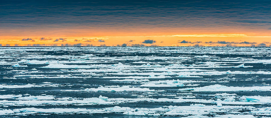 North Atlantic Sunset - Seascape Photograph Photograph by Duane Miller
