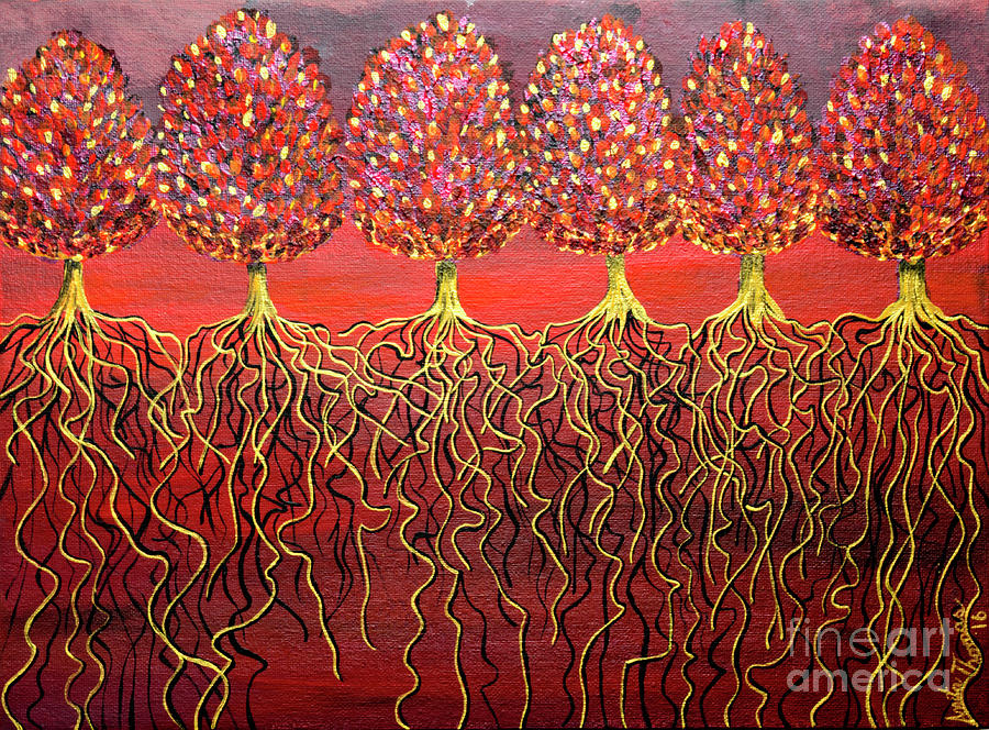 Our Love Painting by Anita Thomas