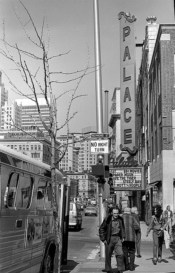 Palace Theatre, 1974 Photograph by Jeremy Butler