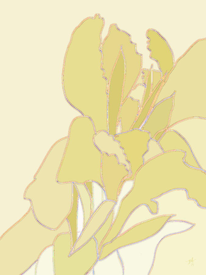 Petals Digital Art by Gina Harrison