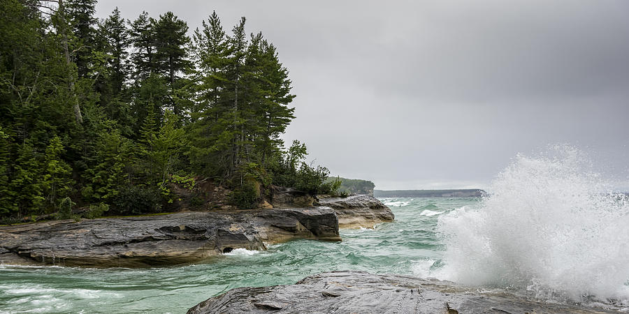 Pictured Rocks 1 Photograph by Steve LItalien