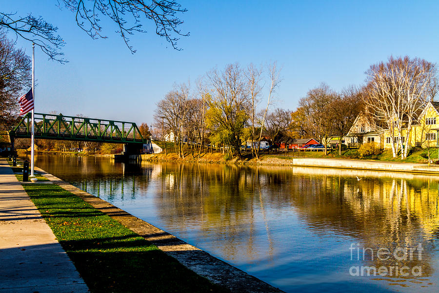 Pittsford Bridge Photograph by William Norton