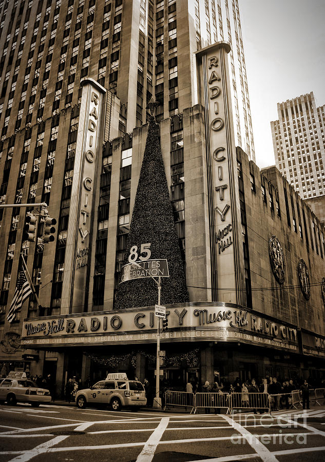 Radio City Christmas Photograph by Onedayoneimage Photography