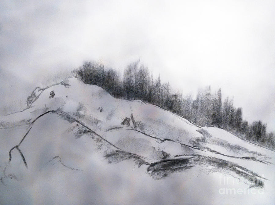 Reclining nude Painting by Anita Thomas