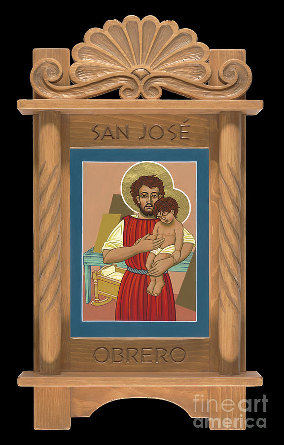 Retablo de San Jose Obrero Painting by William Hart McNichols