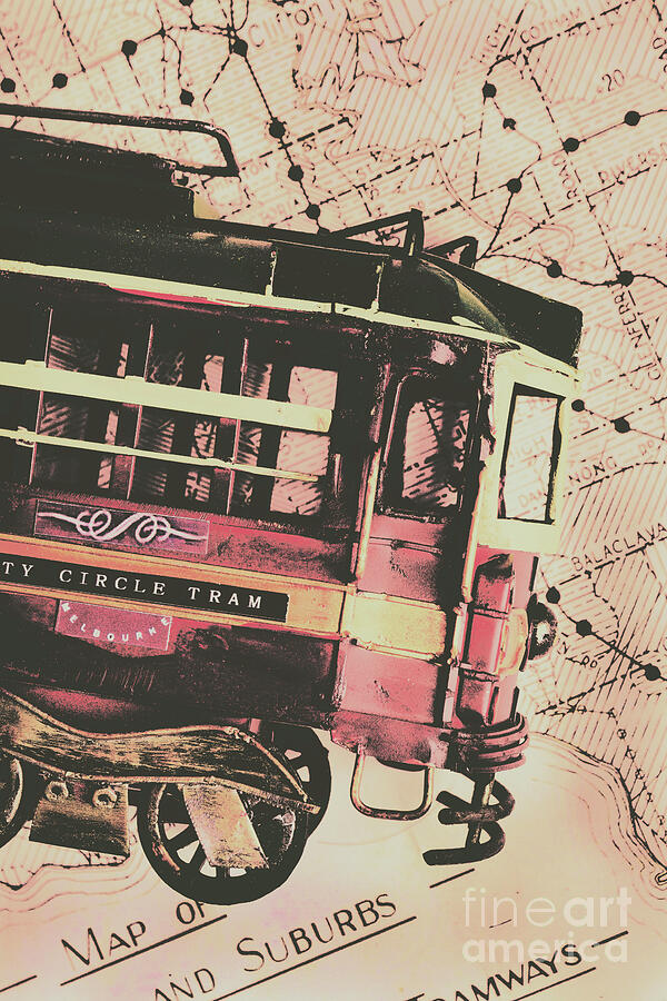 Retro streets and urban trams Photograph by Jorgo Photography