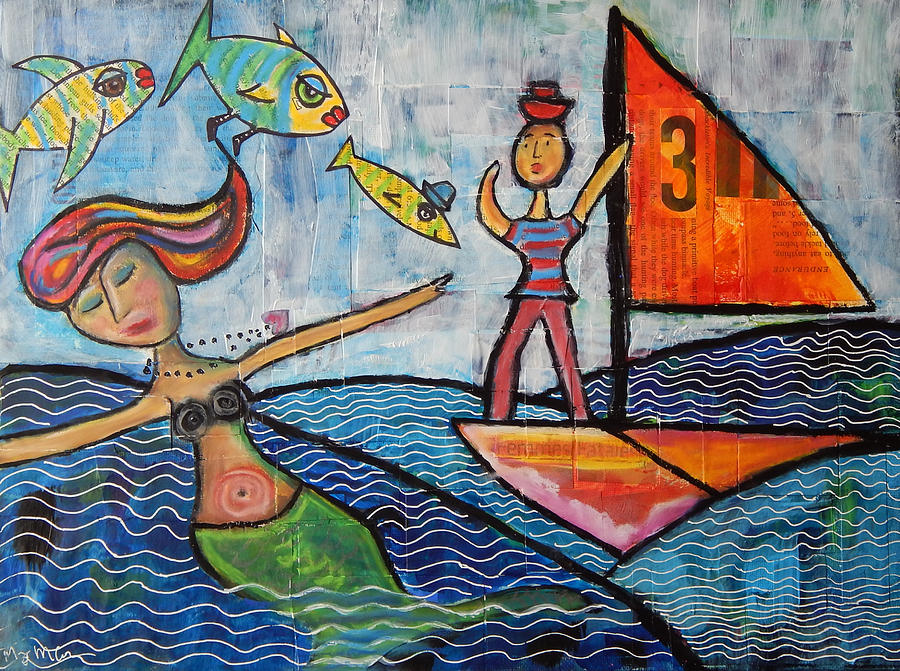 Return to Me Mixed Media by Mary Conner