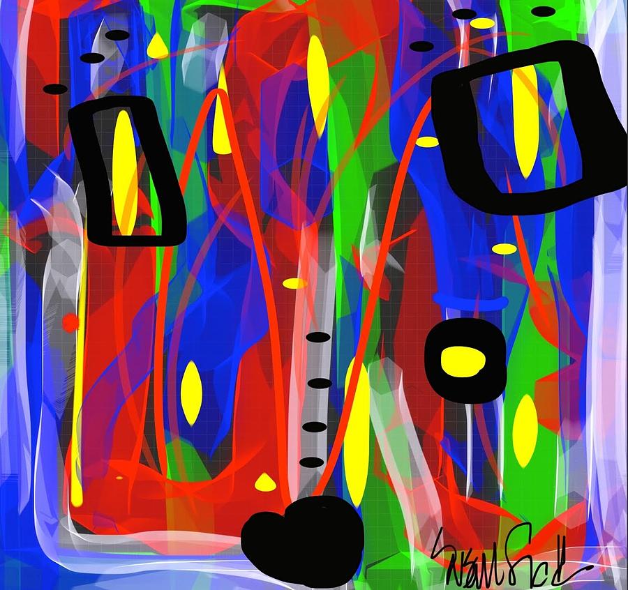 Ribbon of Thought Digital Art by Susan Fielder