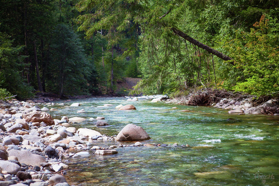 Rocky Waters In The North Cascades Landscape Photography by Omas Photograph by Omaste Witkowski