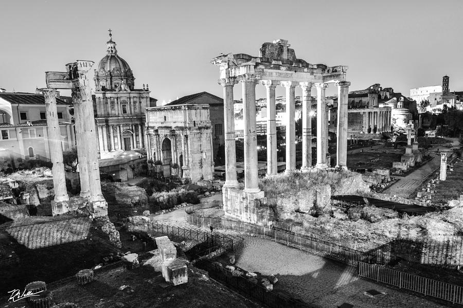 Roman Ruins Photograph by Russell Wells
