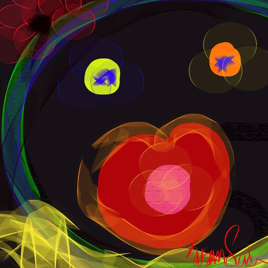 Rosebud Digital Art by Susan Fielder