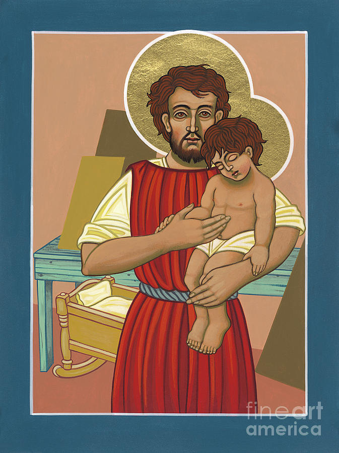 Retablo de San Jose Obrero 301 Painting by William Hart McNichols