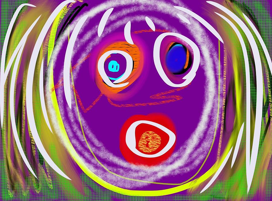 Screaming for Attention Digital Art by Susan Fielder