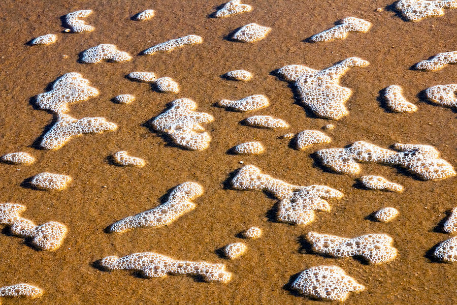 Sea Foam Photograph by Nicholas Blackwell