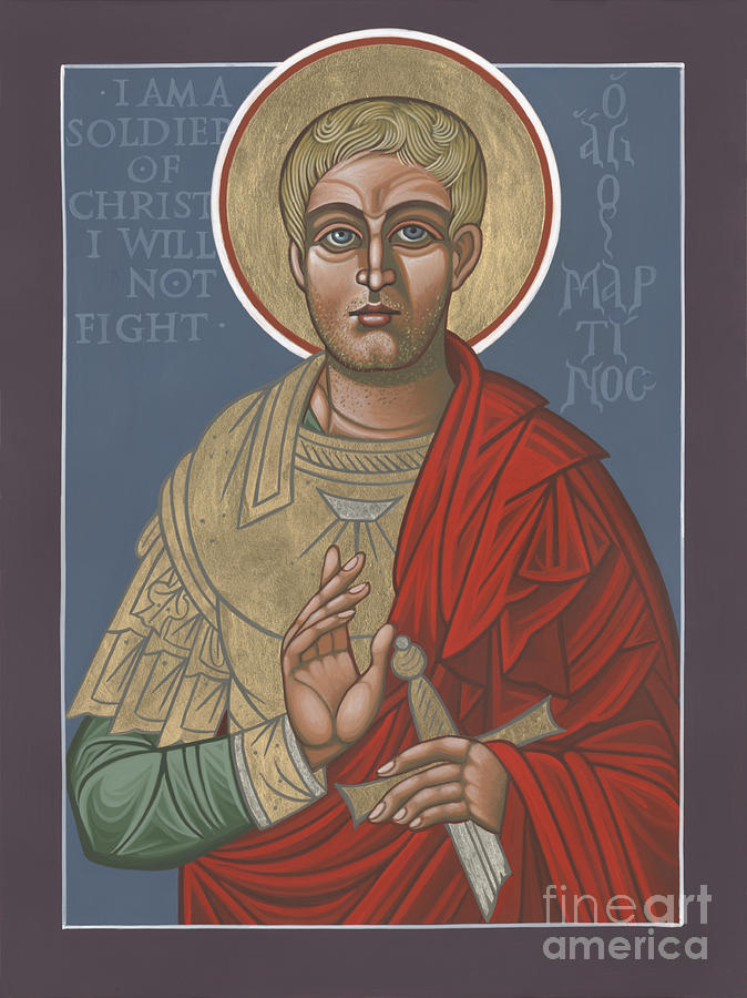 St Martin the Soldier of Christ 234 Painting by William Hart McNichols