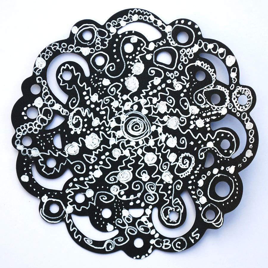 Stars Drawing by Carole Brecht