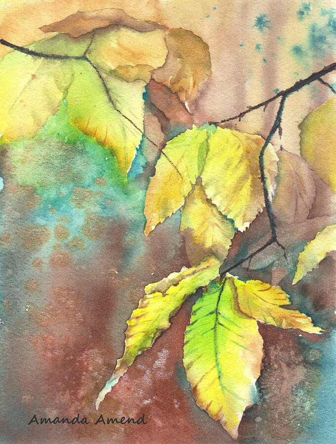 Sun Kissed 2 Painting by Amanda Amend