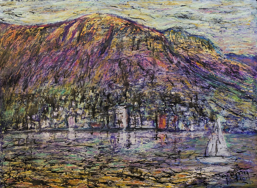Sundays in Hobart Painting by Jeremy Holton