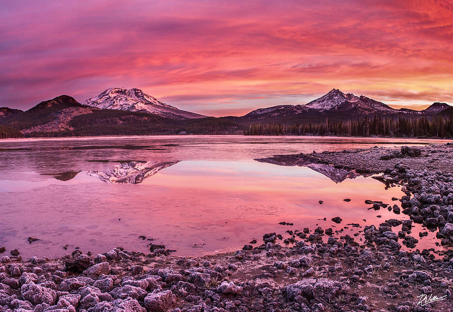Sunrise Over Sparks Lake Photograph - Sunrise at Sparks Lake by Russell Wells