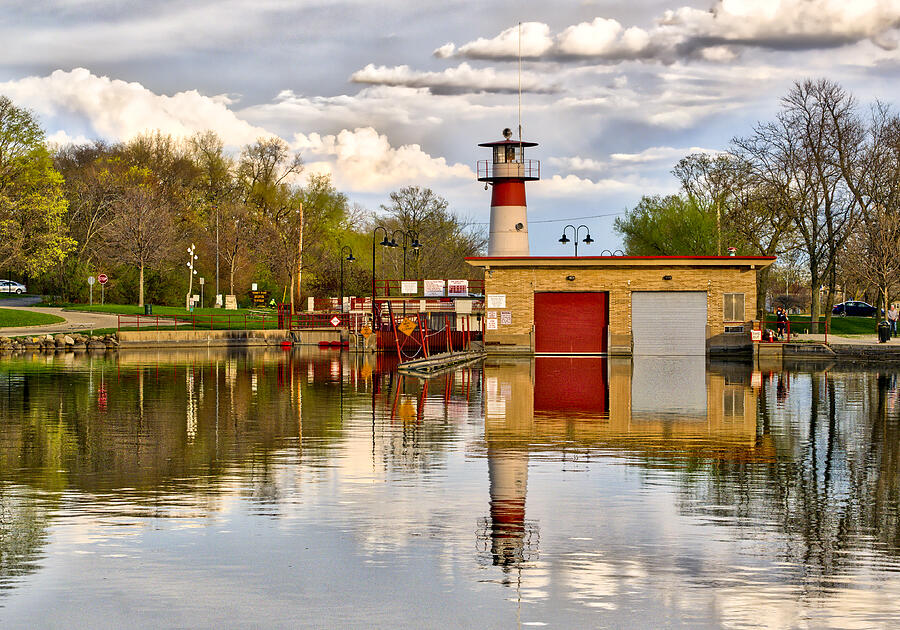 Tenney Lock - Madison - Wisconsin Photograph by Steven Ralser