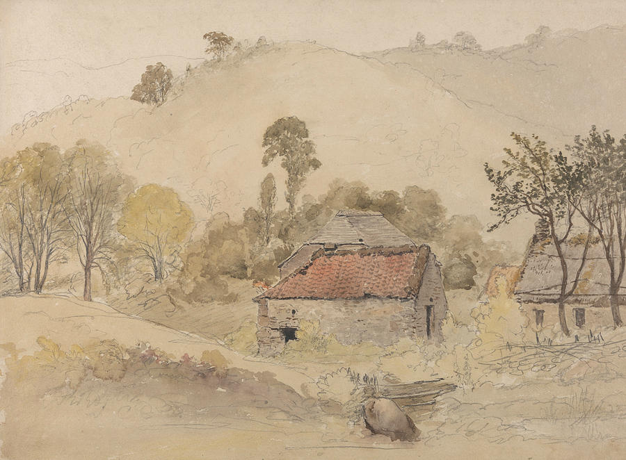 The Barns by Samuel Palmer