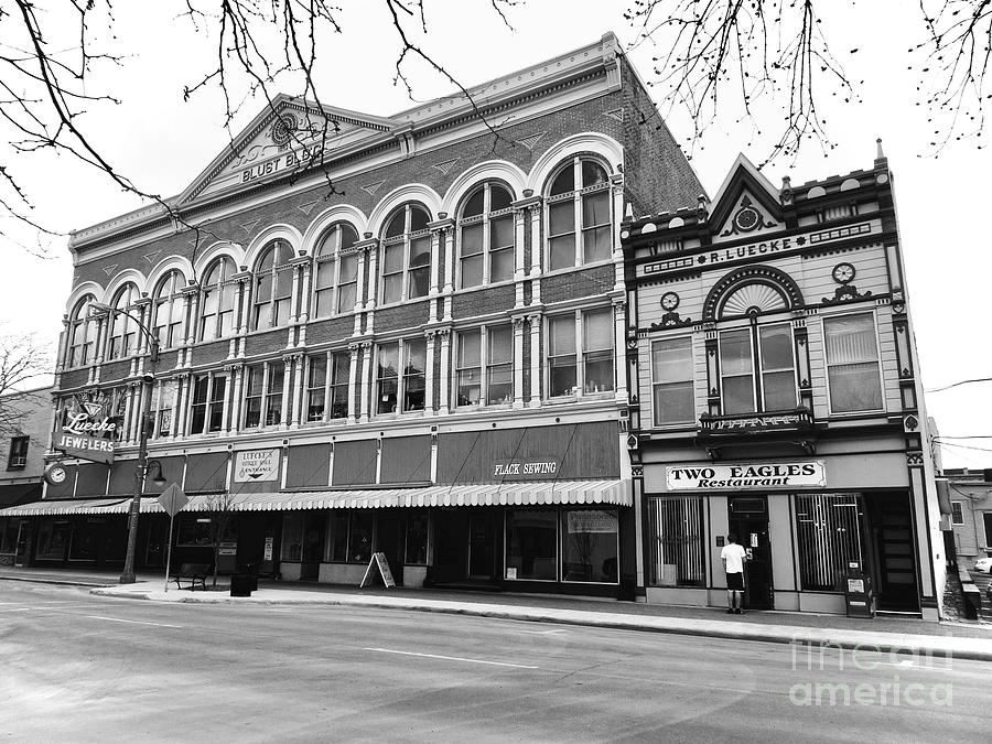 The Blust Building of Freeport, IL Photograph by Rachel Morrison