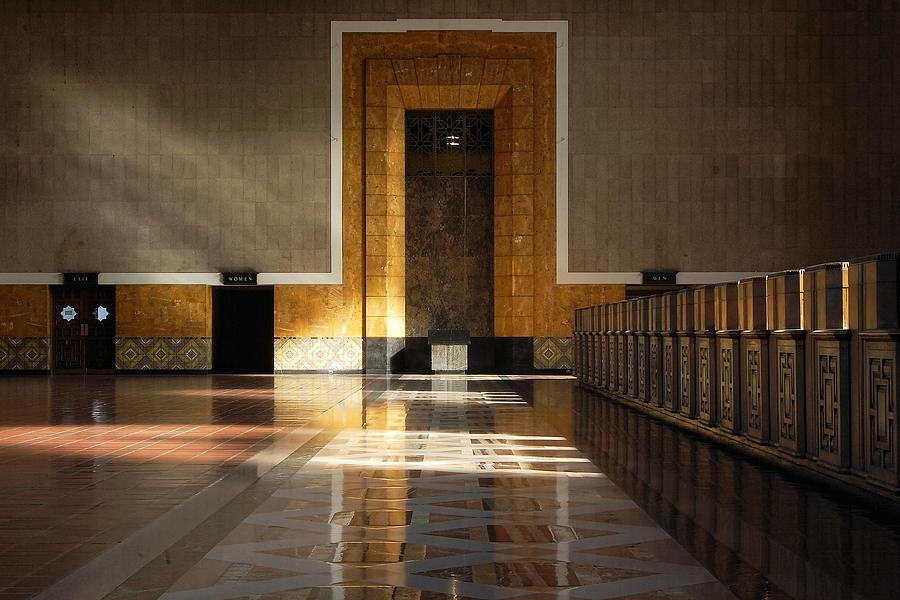 The Golden Age of Travel -- Union Station in Los Angeles, California Photograph by Darin Volpe