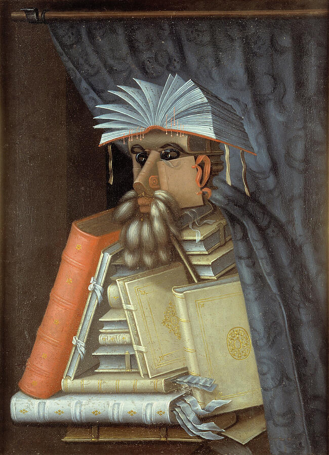 The Librarian, by 1593 by Giuseppe Arcimboldo