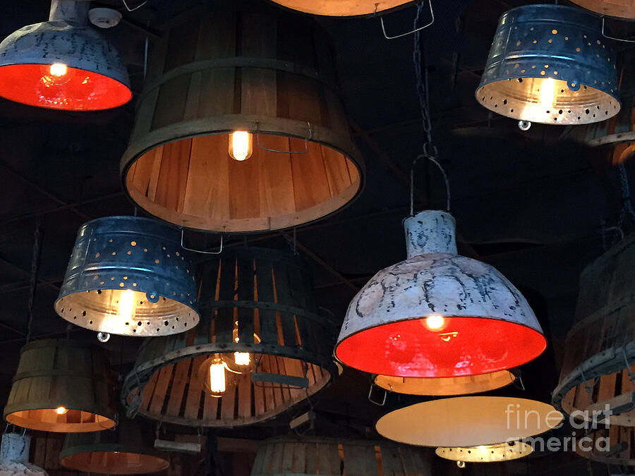 The Lights Above Photograph by Rick Locke - Out of the Corner of My Eye