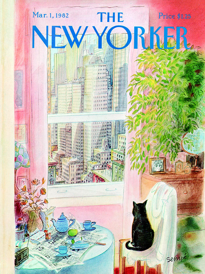 New Yorker March 1, 1982 by Jean-Jacques Sempe